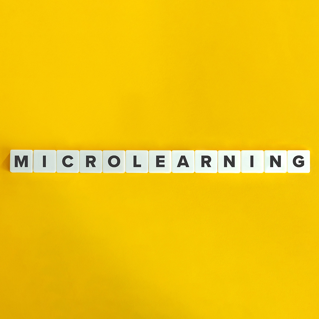 Image Of Scrabble Tiles Spelling Out Microlearning